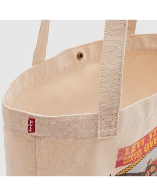 Levi's White Everyday Tote Circular
