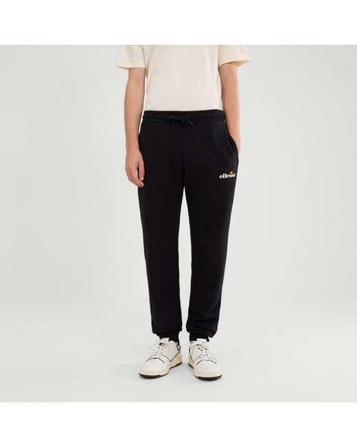 Ellesse Black Cravo Jog Closed Hem Jersey Joggers for men