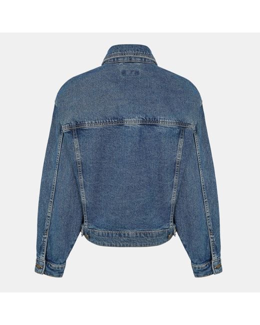 Guess Blue Oversize Denim Jacket