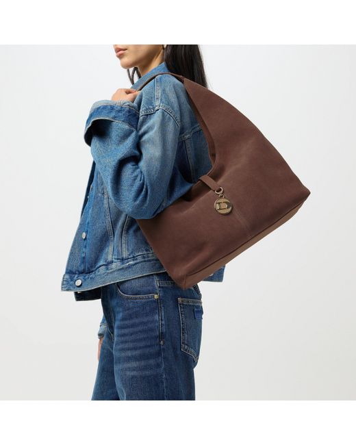 Dune Brown Hobo Bag