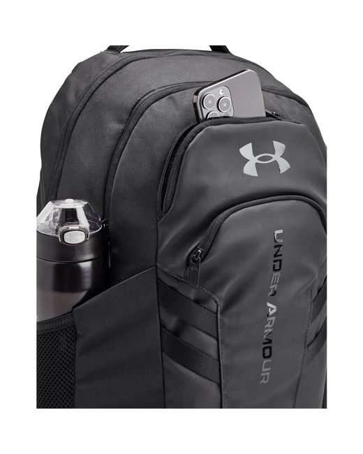 Under Armour Black Ua Hustle 6.0 Backpack