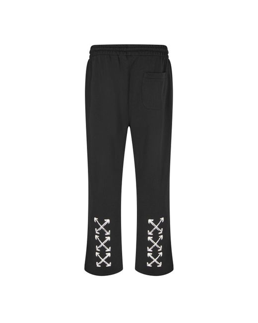 Off-White c/o Virgil Abloh Black Off Slim Fit Jogging Bottoms for men