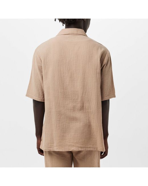 Albam Natural Crinkle Holiday Shirt for men