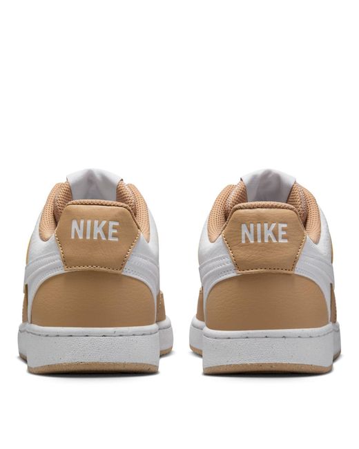 Nike Brown Court Vision Low Next Nature Shoes
