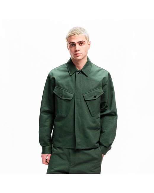 KENZO Green Overshirt for men