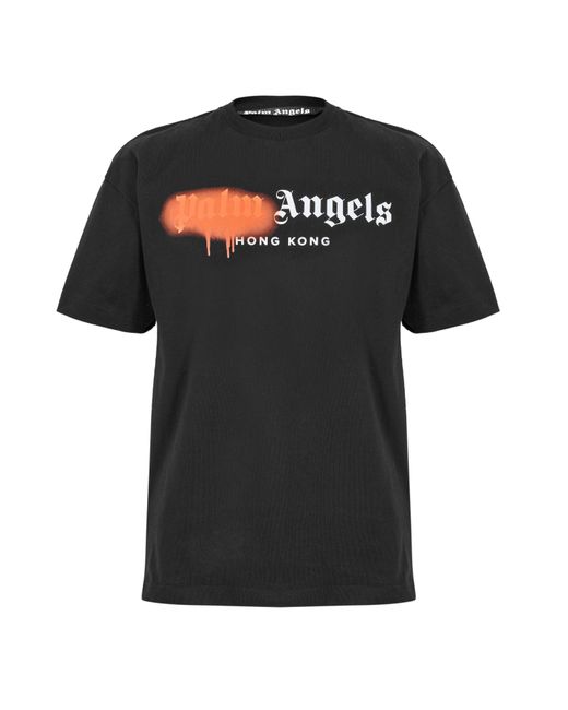 Palm Angels Black Las Vegas Tee for men