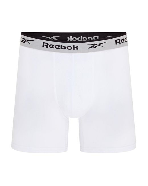 Reebok Gray 3 Pack Performance Boxer Shorts for men