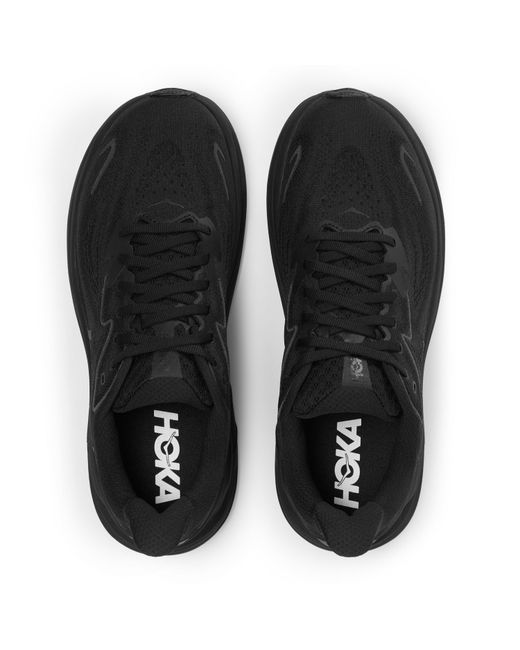 Hoka One One Black Clifton 10 Everyday Neutral Road Running Shoes