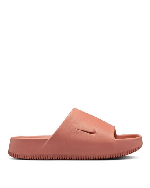 Nike Pink Calm Slides
