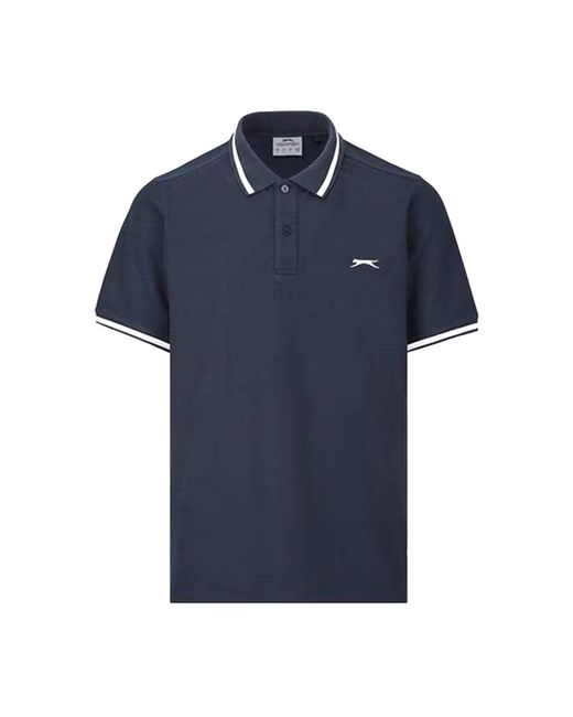 Slazenger 1881 Blue Tipped Polo Shirt for men