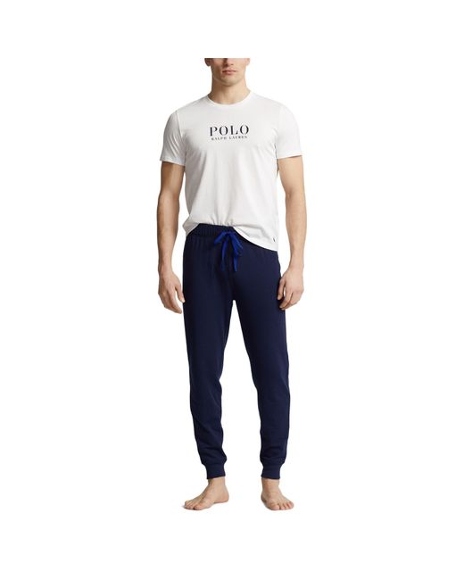 Polo Ralph Lauren White Box Logo T Shirt for men