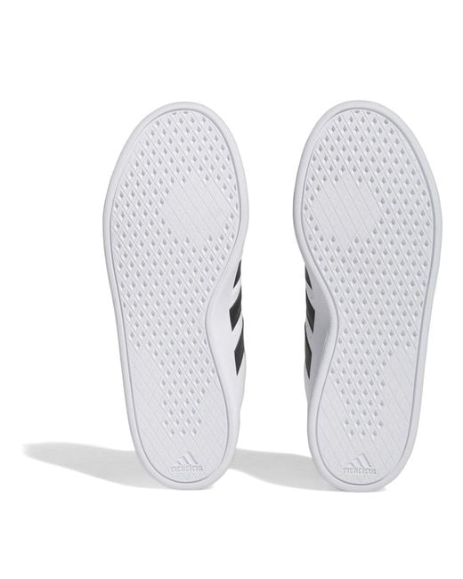 Adidas White Breaknet 2.0 Shoes for men