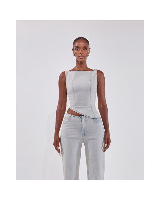 Mars the Label Blue Mika Top