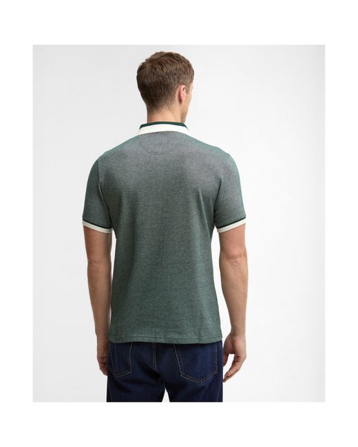 Barbour Green Helwith Polo Shirt for men