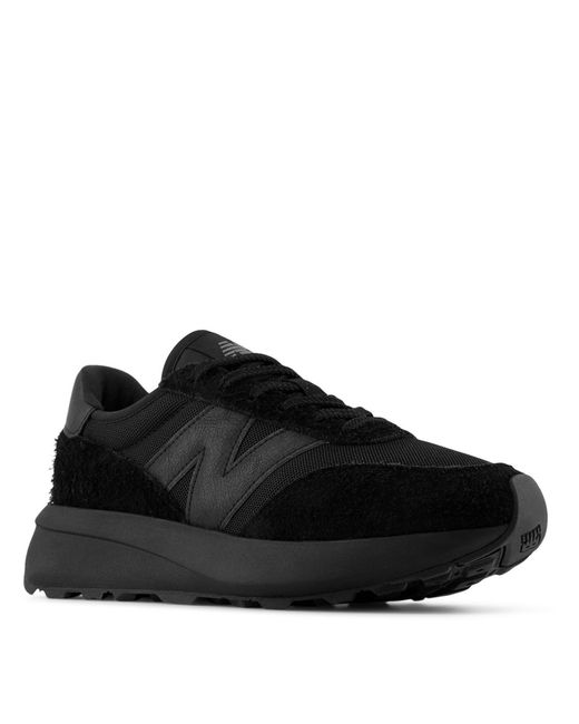 New Balance Black Nb 370 for men