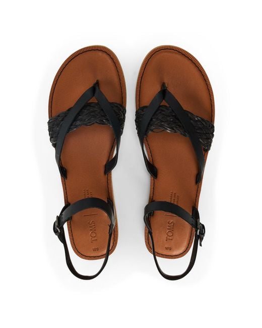 TOMS Black Sandal Ladies