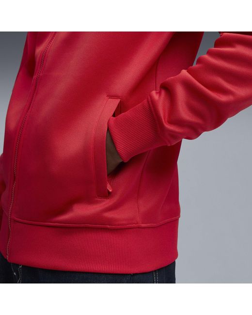 PUMA Red Ferrari Mt7 Track Jacket for men