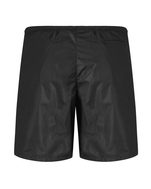 Palm Angels Black Swim Shorts for men
