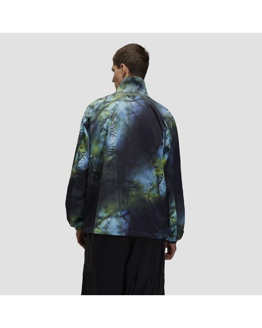Y-3 Green Aop Ripstop Windbreaker for men