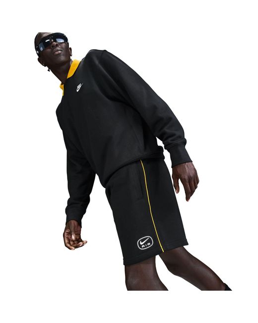 Nike Black M Nsw Sw Air Short Ft Jogger for men