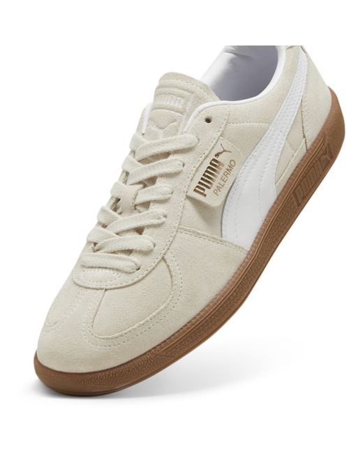 PUMA White Palermo Trainers