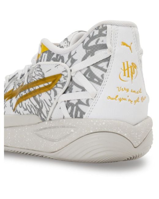 PUMA Blue Stewie 4 Harry Potter Basketball Trainers