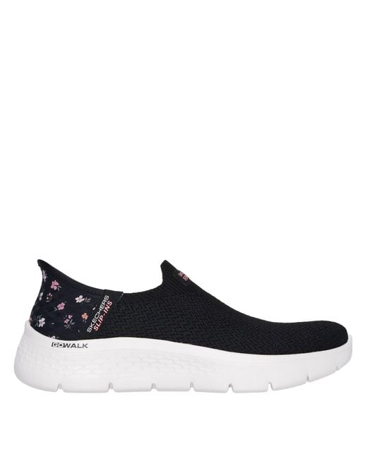 Skechers Blue Go Walk Flex Sunset Rose Slip-On Runners