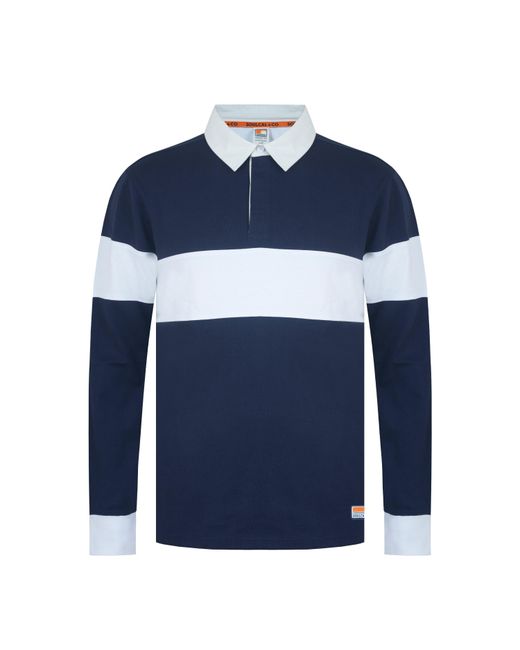 SoulCal & Co California Blue Soul Rugby Polo Shirt for men