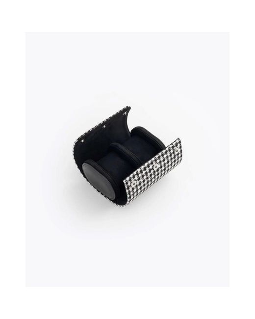 Kruk Designs Black Watch Travel Jewellery Box for men