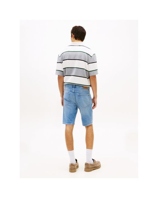 Tommy Hilfiger Blue Ronnie Denim Shorts for men