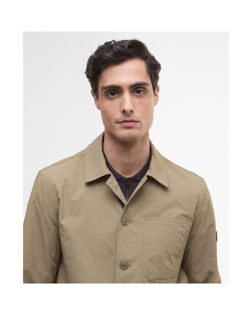 Barbour Green Douglas Long Sleeve Overshirt for men