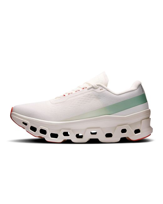 On Shoes White Cloudmster Running Shoes