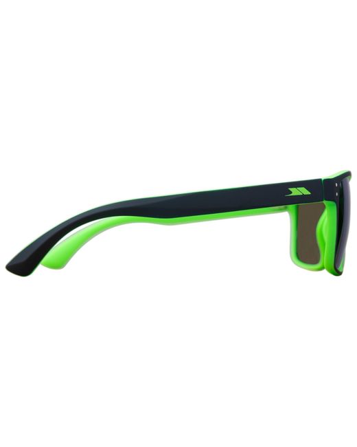 Trespass Green Adults Zest Rectangle Sunglasses
