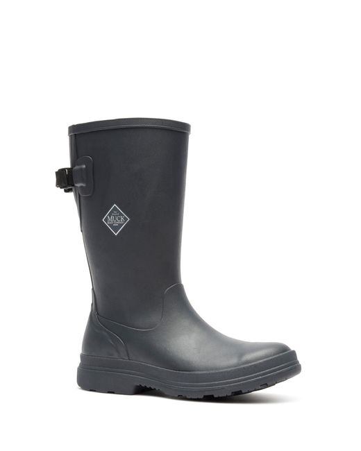 Muck Boot Black Edgewater Classic 6" Ankle Boot for men