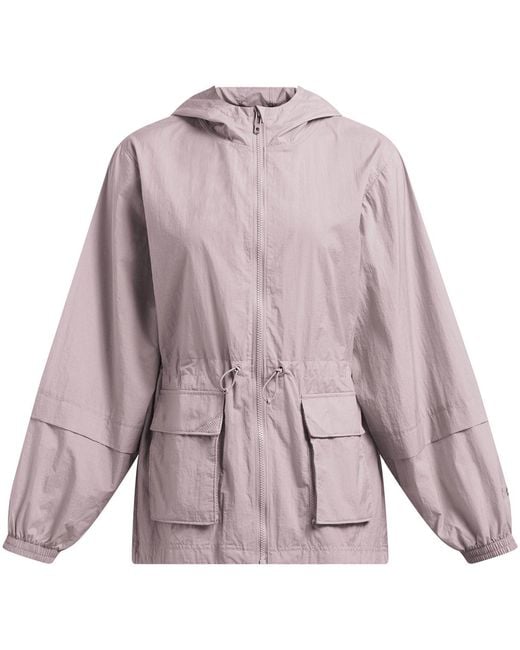 Under Armour Purple Woven Tracksuit Top