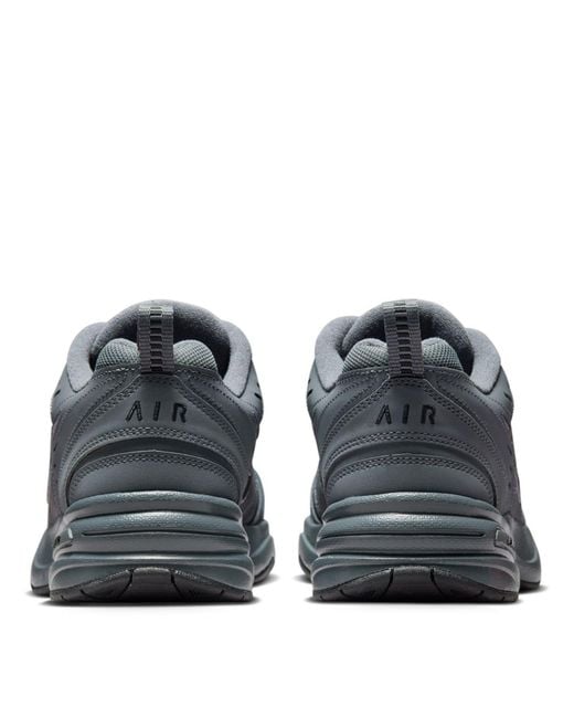 Nike Gray Air Monarch Iv Training Shoes for men