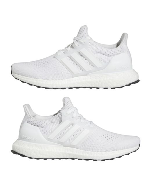 Adidas White Ultraboost 1.0 Shoes