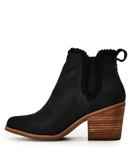 TOMS Black Boot Ladies