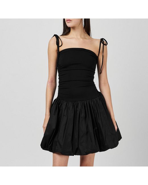 Amy Lynn Black Alexa Mini Peplum Dress