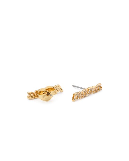 Kate Spade Geometric Metallic Stud Earrings