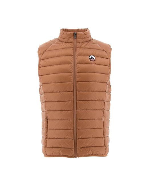 J.O.T.T Brown Tom Down Gilet for men