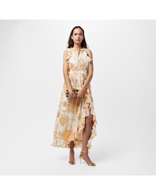 French Connection Metallic Elko Maxi Dress
