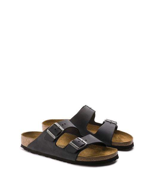 Birkenstock Black Arizona Oiled for men