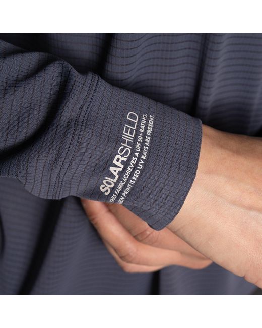 Craghoppers Blue Nosilife Solar Shield+ Long-Sleeved Top