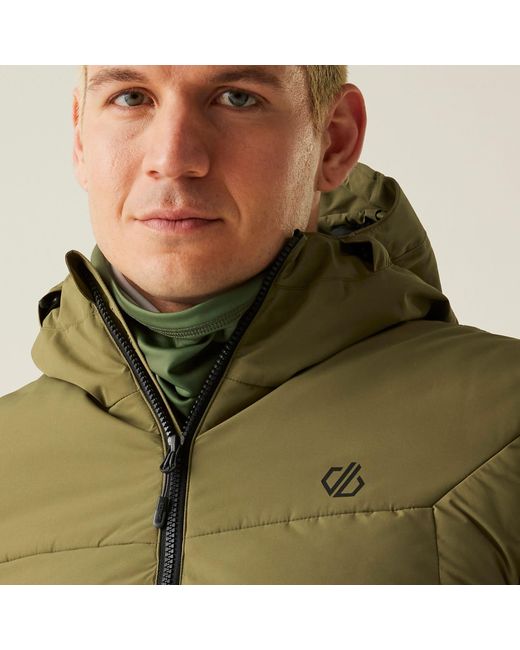 Dare 2b Green Camber Ii Insulated Waterproof Jacket for men