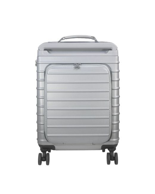 Kangol Gray Adults Hard Suitcase