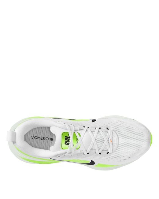 Nike Green Vomero 18 Running Shoes for men