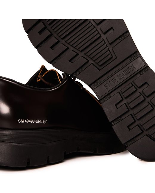 Steve Madden Black Reice for men