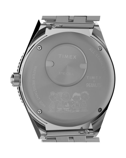 Timex Metallic Peanuts Analogue Quartz Watch for men