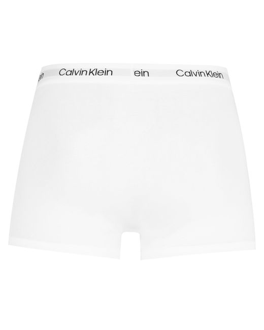 Calvin Klein White 2 Pack Trunks for men